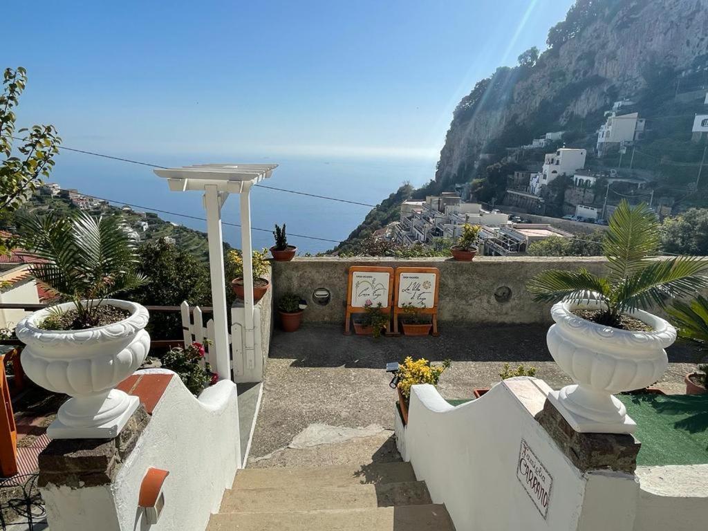 Ferienwohnung Casa Enzo Con Vista Mare Amalfi Exterior foto