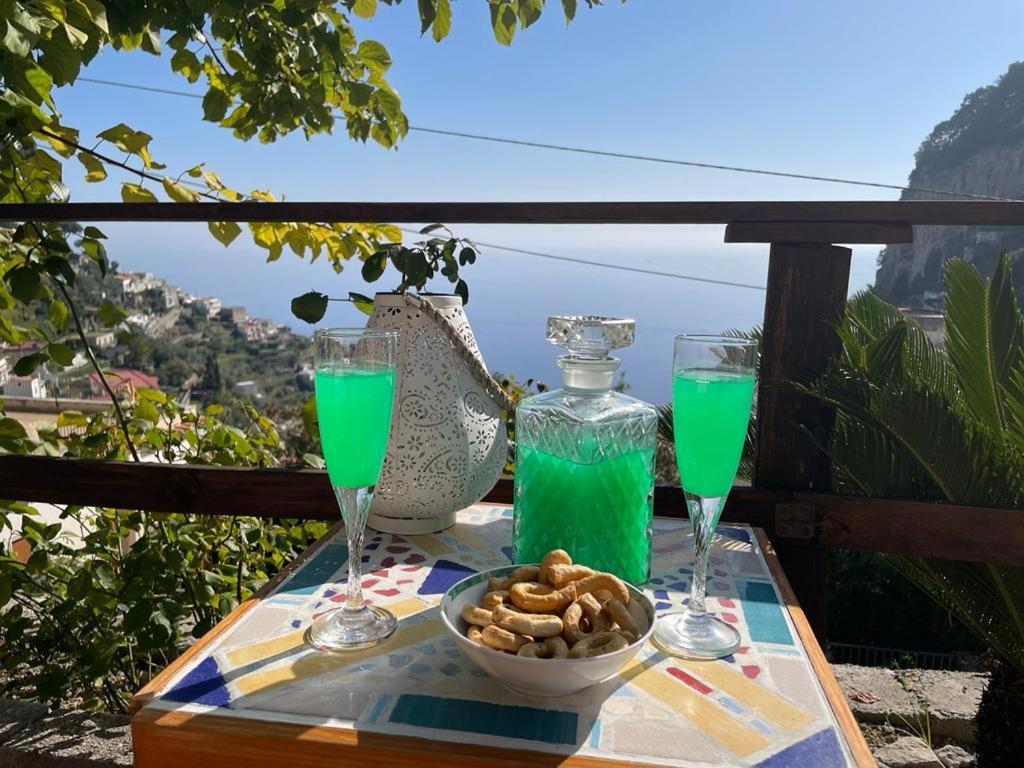 Ferienwohnung Casa Enzo Con Vista Mare Amalfi Exterior foto