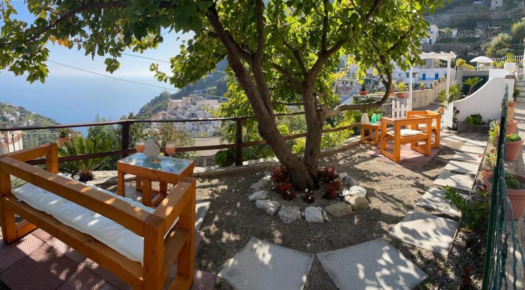 Ferienwohnung Casa Enzo Con Vista Mare Amalfi Exterior foto