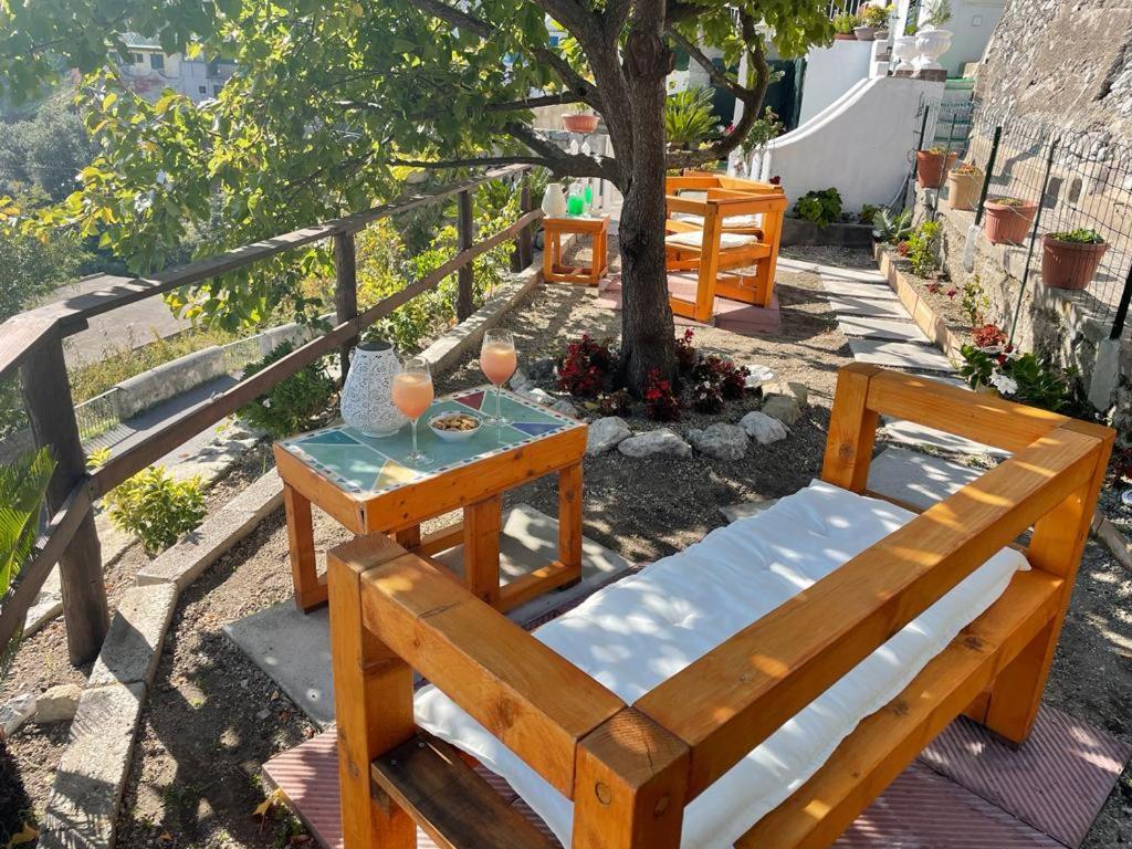 Ferienwohnung Casa Enzo Con Vista Mare Amalfi Exterior foto